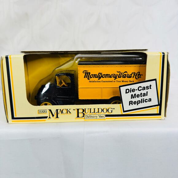 5 for $25|  Ertl Banks Montgomery Ward 1926 Mack Bulldog Delivery Van #1363 - Picture 3 of 8